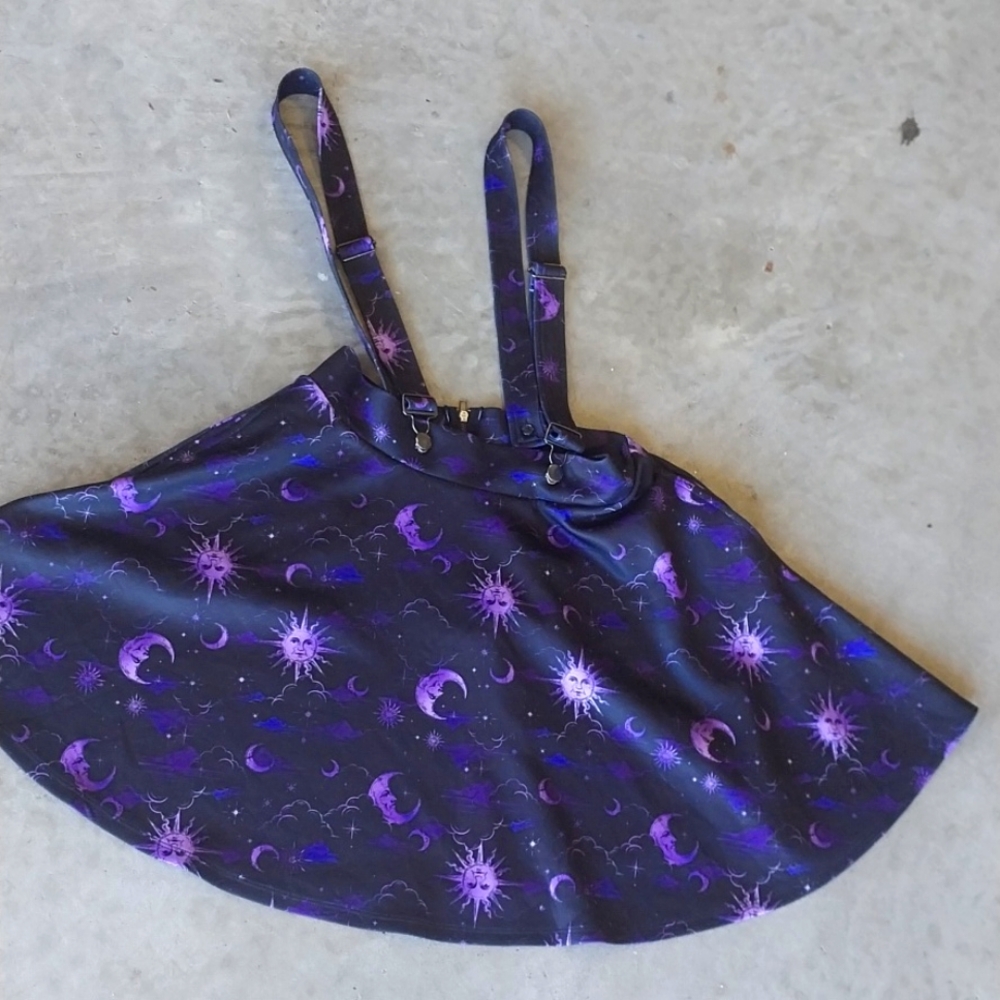 HOT TOPIC skirt overalls NWOT